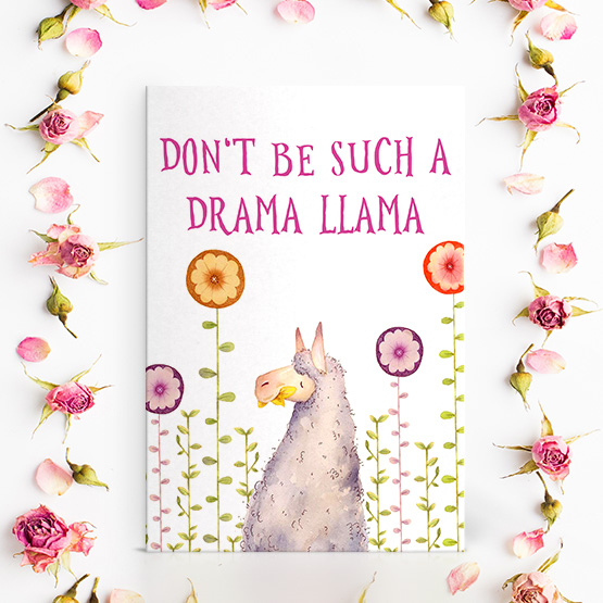 Don't Be Such A Drama Llama