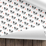 Panda Geschenkpapier